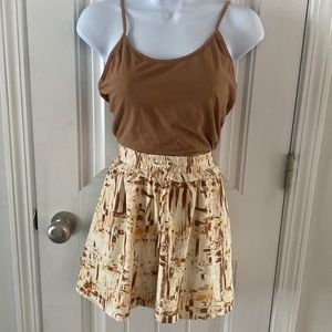 Glam summer, sunset, shorts size medium NWT